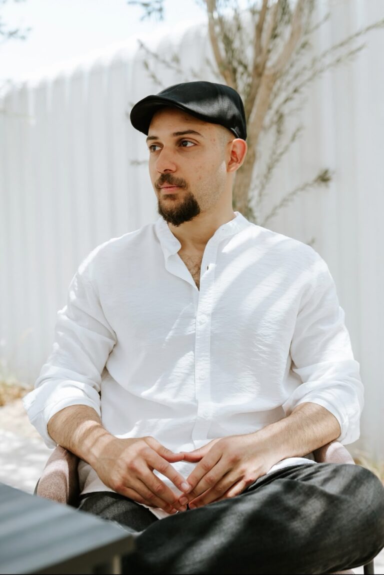 Portrait of Ayman Ragab, Certified Rolfer and movement practitioner